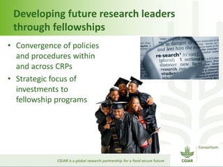 CGIAR Capacity Development Framework : Engaging with Partners