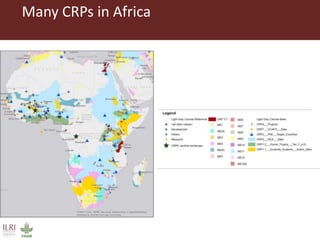 An overview of CGIAR activities in Ethiopia