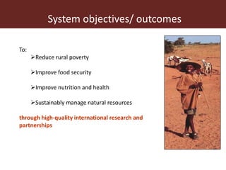 An overview of CGIAR activities in Ethiopia