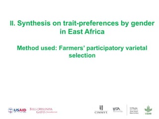 Gender dynamics in formal seed systems in Sub-Saharan Africa and worldwide lessons