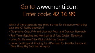 CGIAR Platform for Big Data in Agriculture