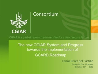 Cgiar presentation  cpc october 29