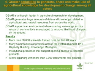 Cgiar presentation  cpc october 29