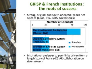 CGIAR Research Programs and CIRAD - Presentations from the 2013 Annual Meeting between CGIAR and the French Research Institutions
