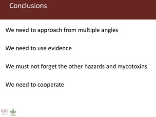 CGIAR research to combat mycotoxin impact in Africa