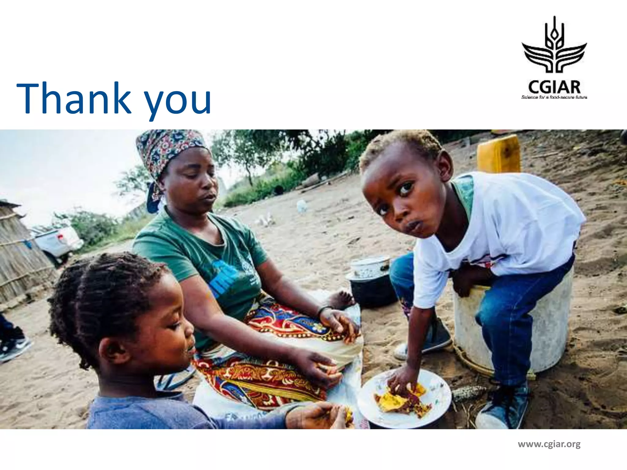 www.cgiar.org
Thank you
 