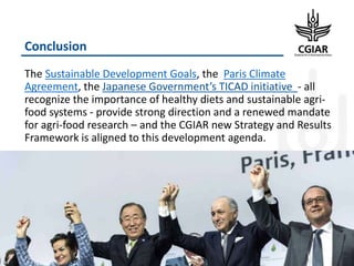 Enhancing Global Food Resources: CGIAR Strategy and its future Portfolio of Programs 2017–2030