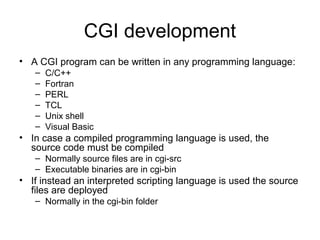 Common Gateway Interface | PPT