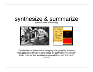 synthesize & summarize
                     {blue ocean strategy}




 “The business environment in which most strategy......