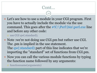 Common Gateway Interface ppt | PPTX