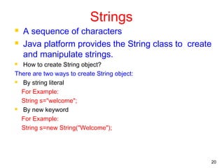 JAVA CONCEPTS | PPT