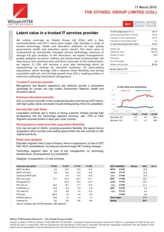 Citadel Group (CGL) - initiation report - latent value in a trusted it ...