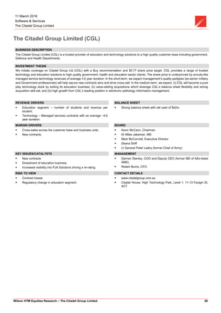 Citadel Group (CGL) - initiation report - latent value in a trusted it ...