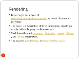 Rendering Computer Process Comprehensive Overview of Graphics Pipeline Stages in Rendering | PPT