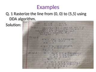 Comprehensive Guide to Line and Circle Drawing Algorithms in Computer ...