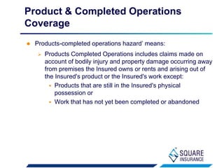 Comprehensive General Liability Insurance | PPSX