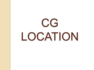 CG
LOCATION
 
