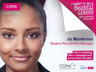 Jo Monkman
Student Recruitment Manager

 