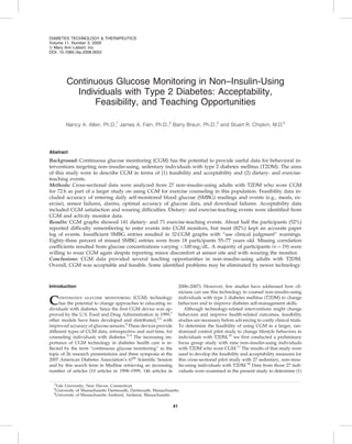 Cgm case studies | PDF