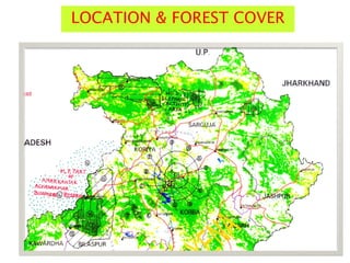 LOCATION & FOREST COVER
 