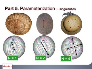 N = 1 N = 2 N = 4
Part 5. Parameterization singularities
 