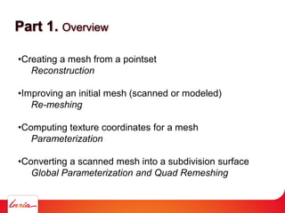 Meshing for computer graphics | PDF