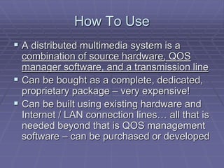 Cgmm presentation on distributed multimedia systems | PPT