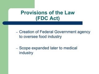 Good Manufacturing Practices