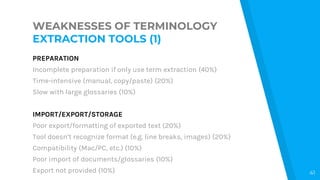 Extraction Use Only Terminology Extraction Tools for Interpreters | PPTX