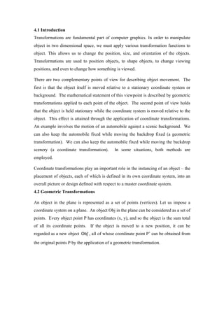 Cg Notes Class Cg notes | PDF