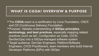 Certified GitOps Associate (CGOA) Exam – Complete Guide & Preparation ...