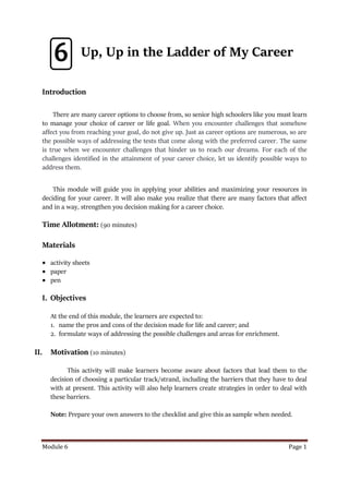 Cgp Module 6 Pdf Pdf