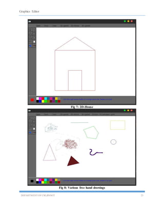 COMPUTER GRAPHICS PROJECT REPORT | PDF