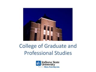 College of Graduate and Professional Studies 