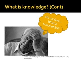 Carolina Gonzalez Rodríguez - BASES FOUNDATION / University of Buenos Aires,
School of Law
 