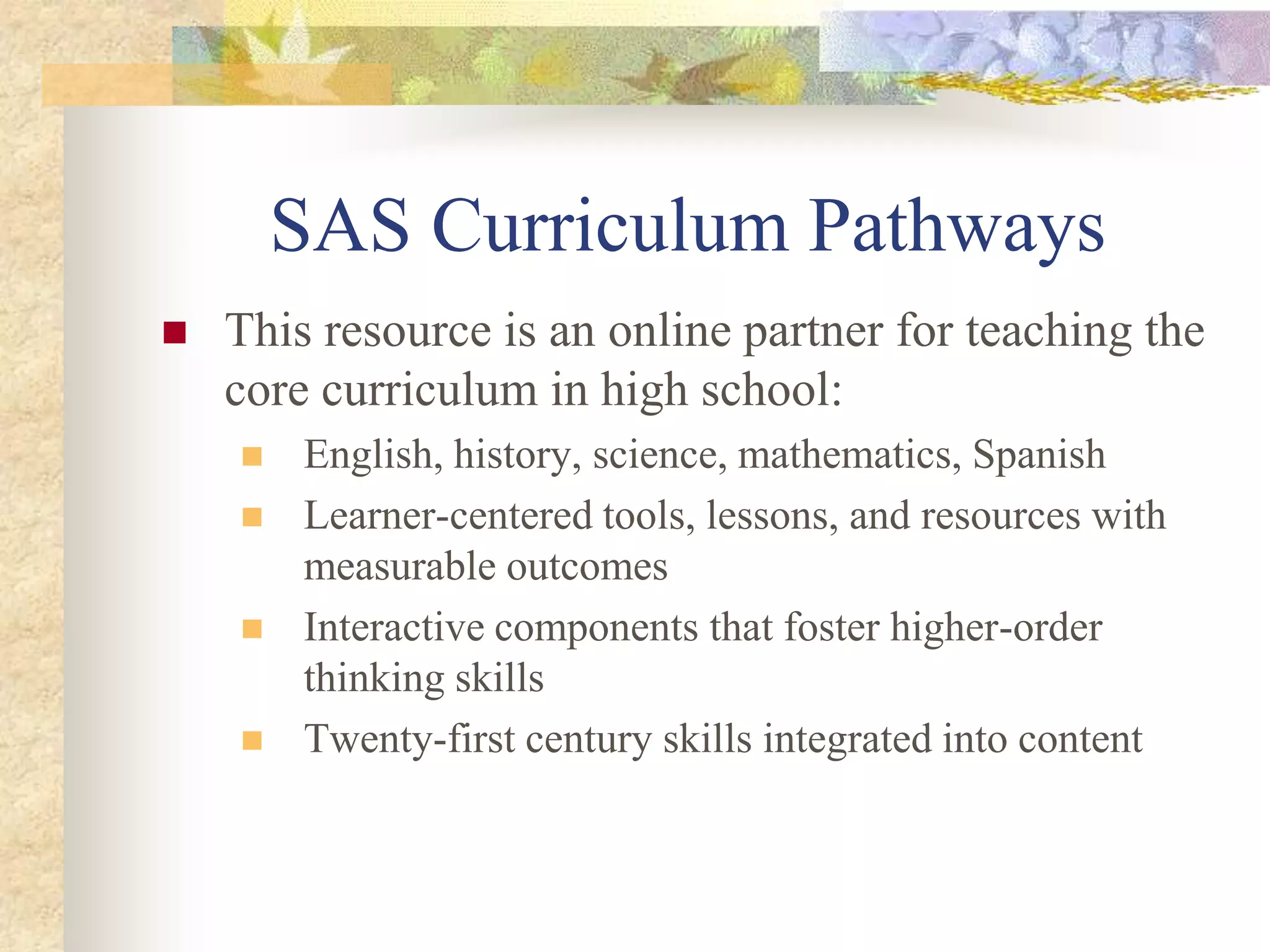 eBistroTechnology training for educatorsAdditional resources – move your cursor around the various areas of the Bistro.