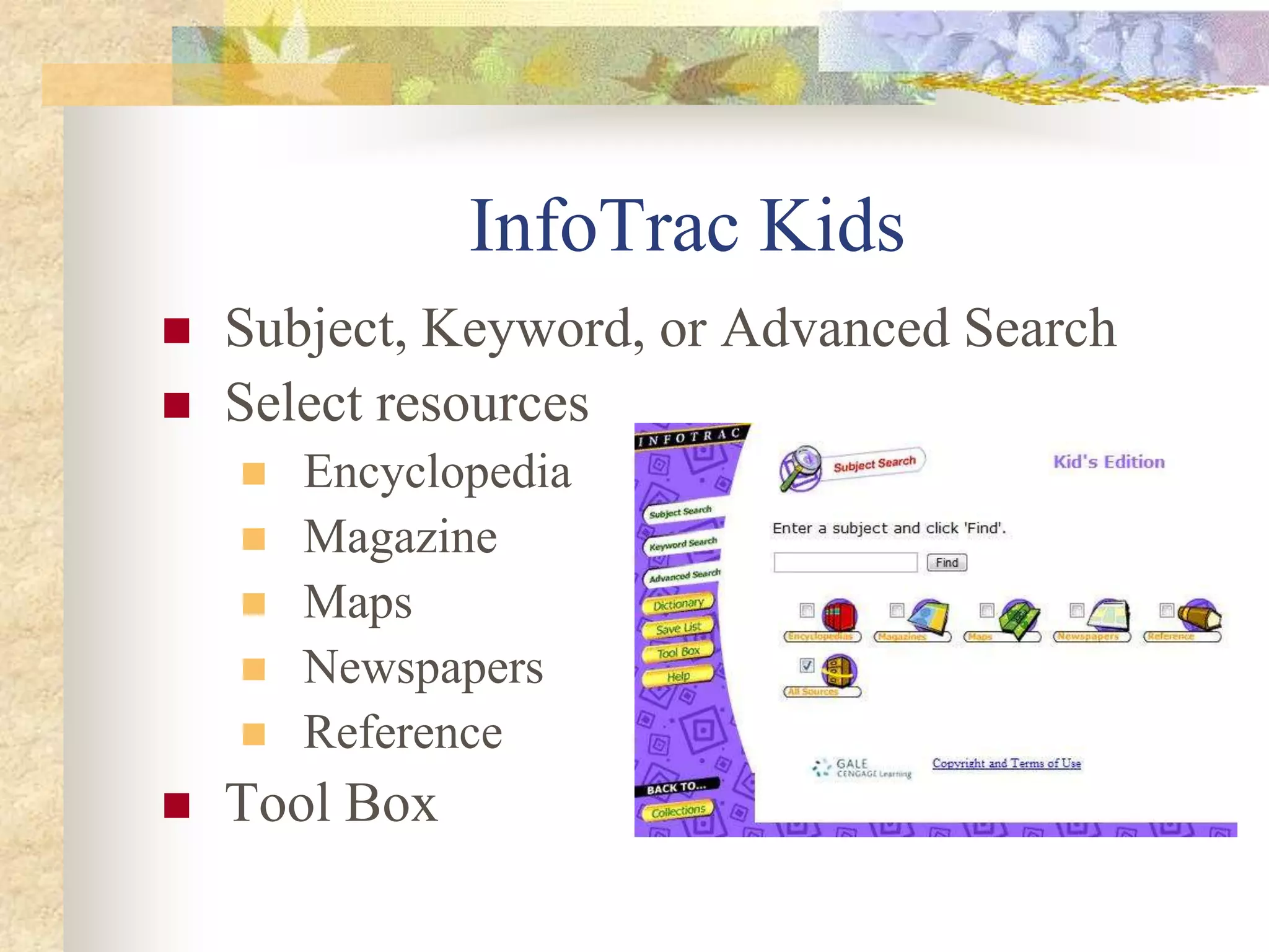 Simplified Search Results
