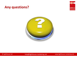 Mobile apps (iphone/blackberry)Q4: Successes?What social media success stories do you have? 