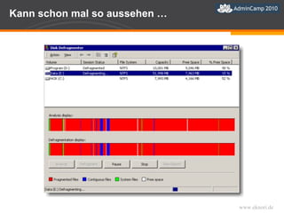 Kann schon mal so aussehen … 
