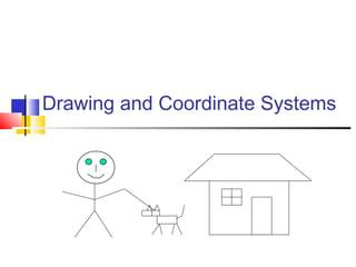 Drawing and Coordinate Systems

 