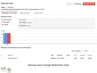 DSpace at ILRI: A semi-technical overview of “CGSpace”