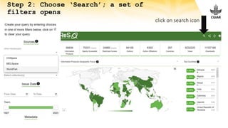 CGSpace and PRMS Information Session