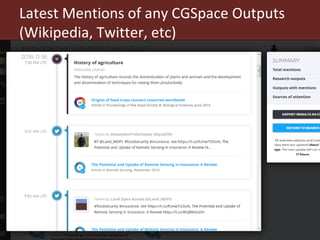 CGSpace Update, 2015–2016