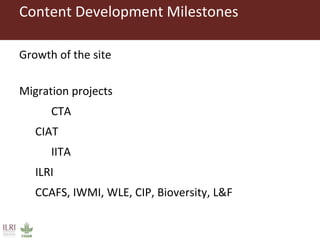 CGSpace Update, 2015–2016