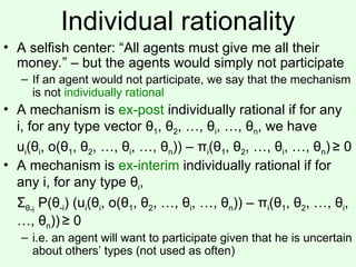 Individual Rationality cgtmd_mechanism_design_Baeysian Approach.ppt