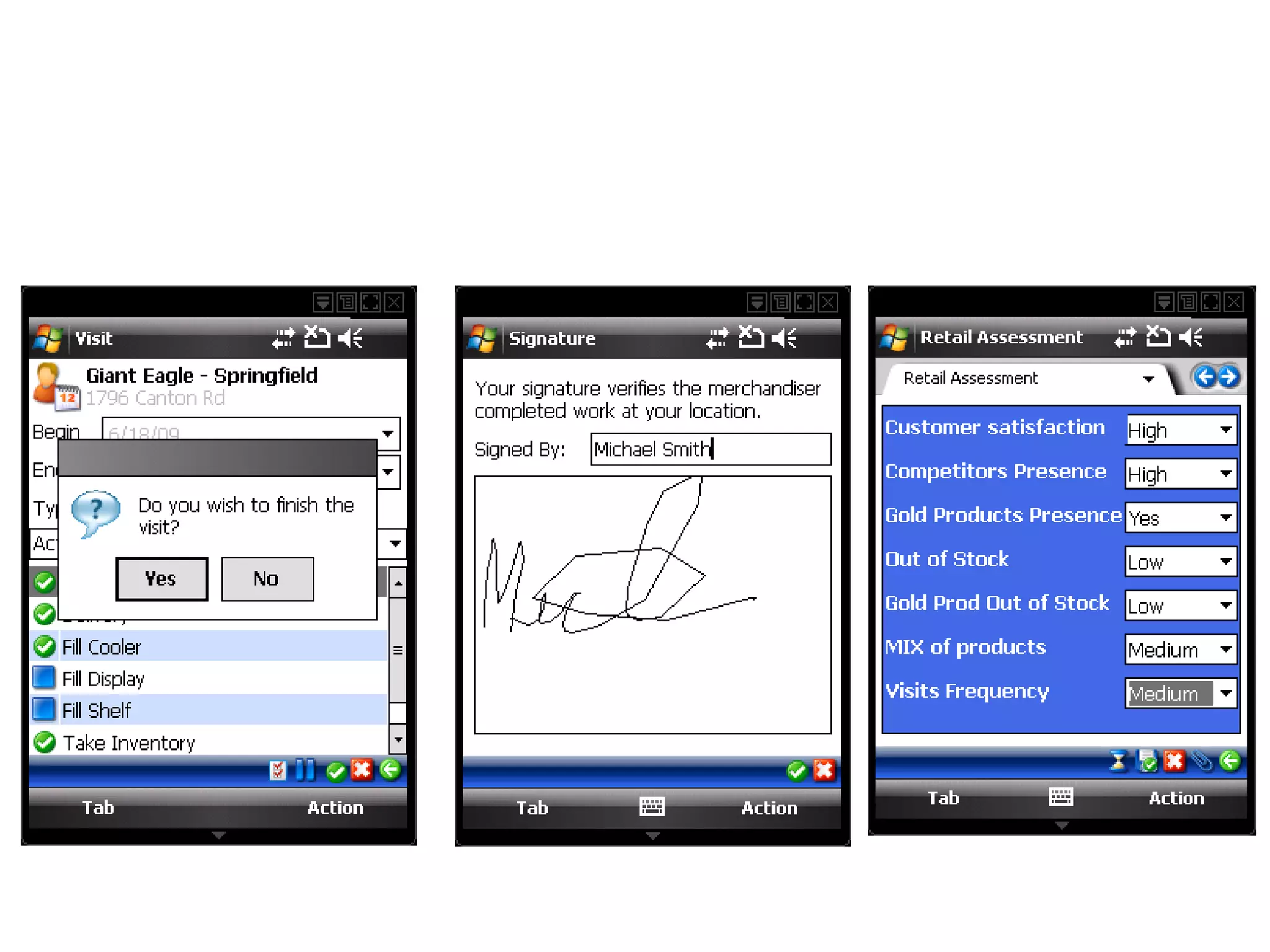 Sales Force & Merchandiser Enablement Through Mobility