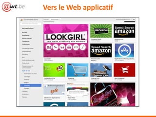 Vers le Web applicatif
 