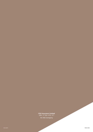 CGU Insurance Limited
           ABN 27 004 478 371
            An IAG Company




HOC0051                           REV0 4/03
 