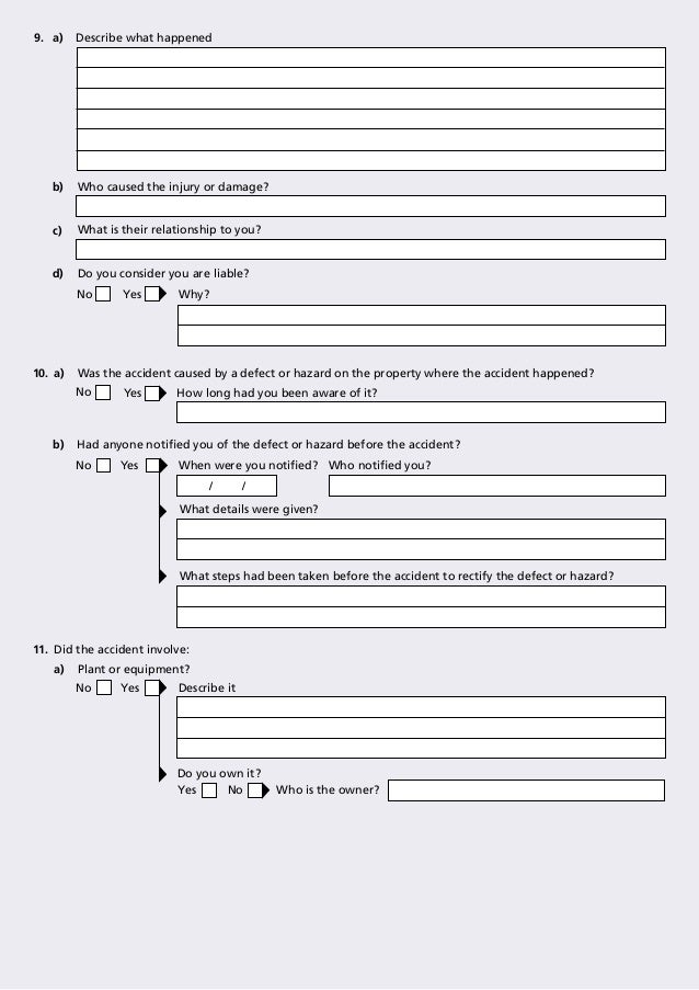 cgu liability incident report form what is incident report form