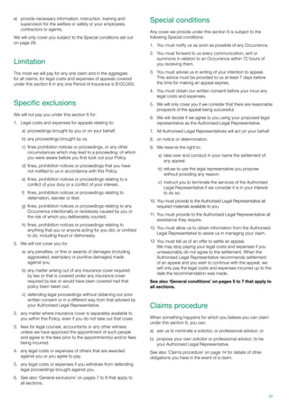 Pd Insurance Sample CGU Padlock PDS (Product Disclosure Statement / Policy Wording) | PDF